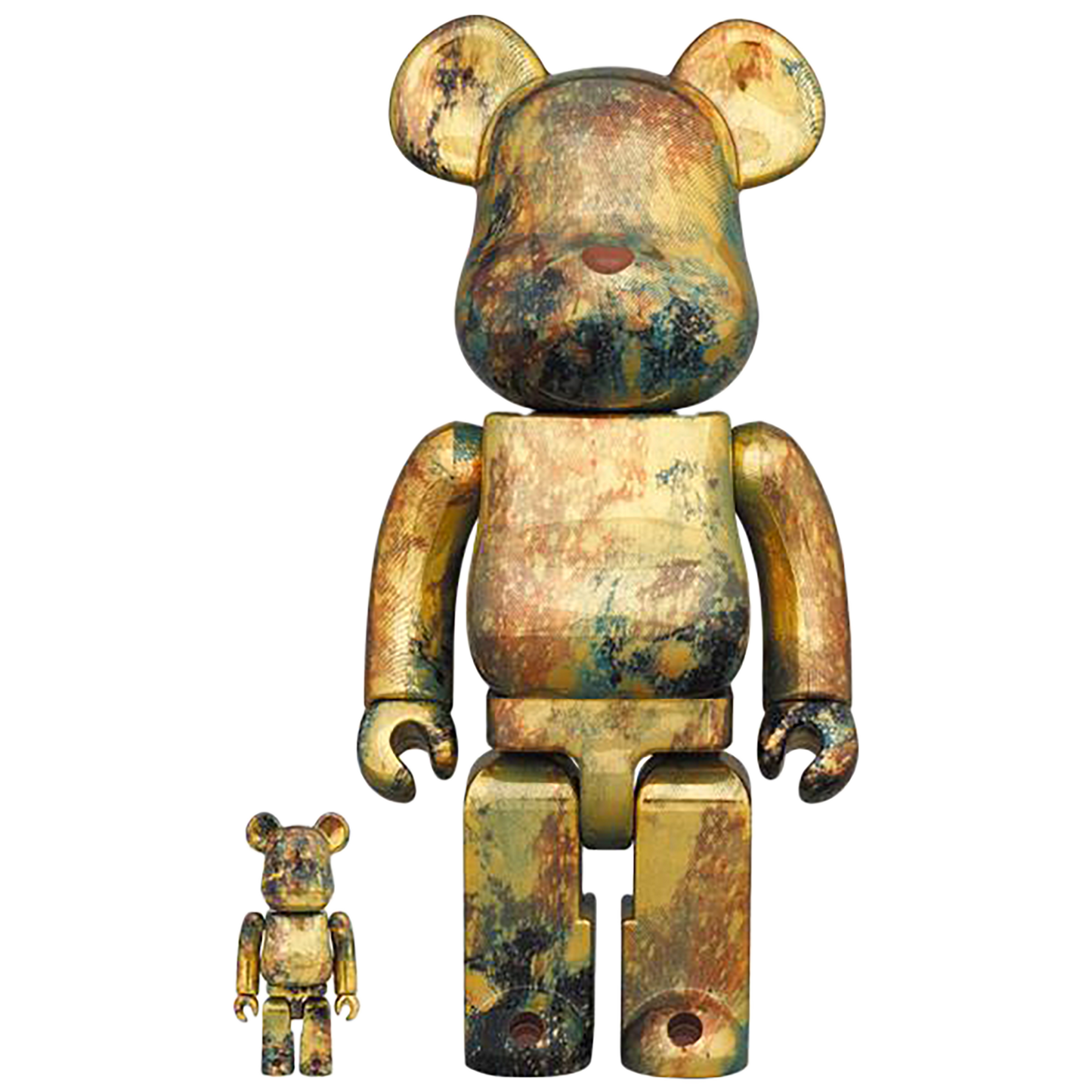 BE@RBRICK PUSHEAD #5 GOLD 100％ & 400％