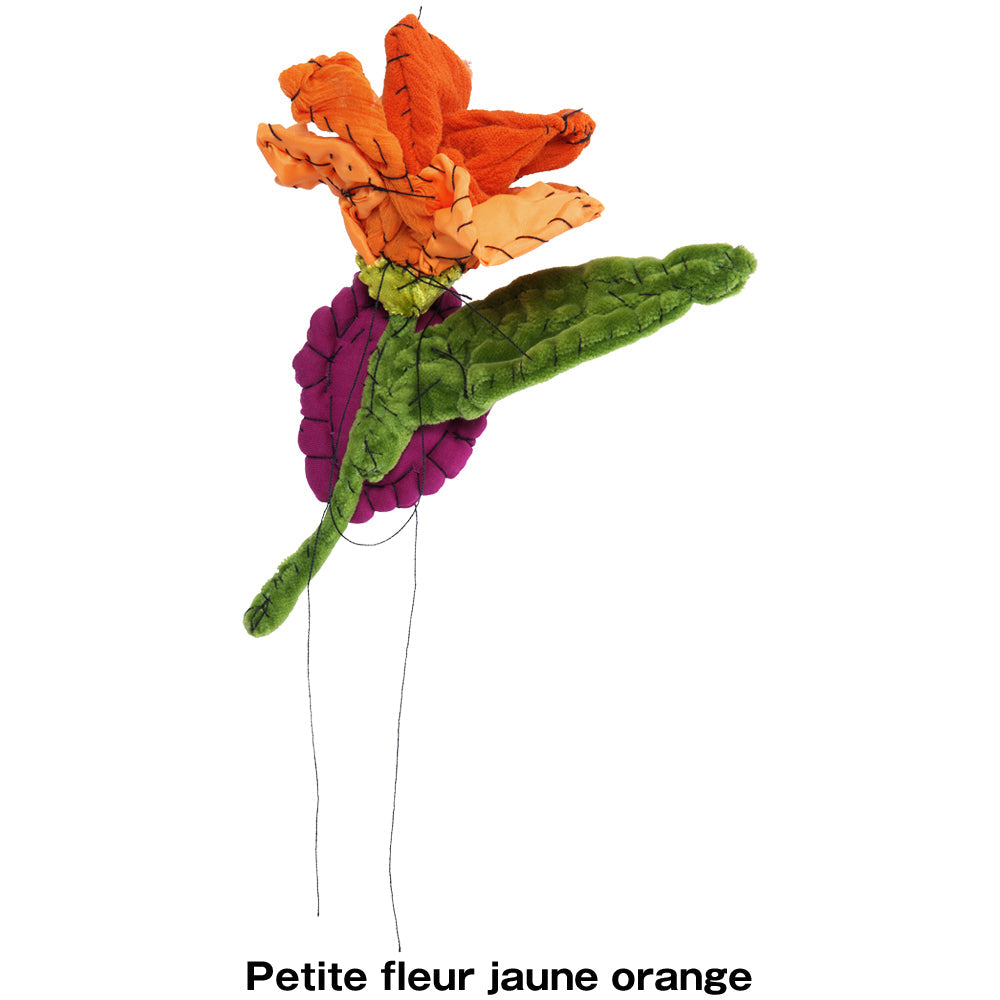 #112 Anne Valerie Dupond Petite fleur jaune 橙色