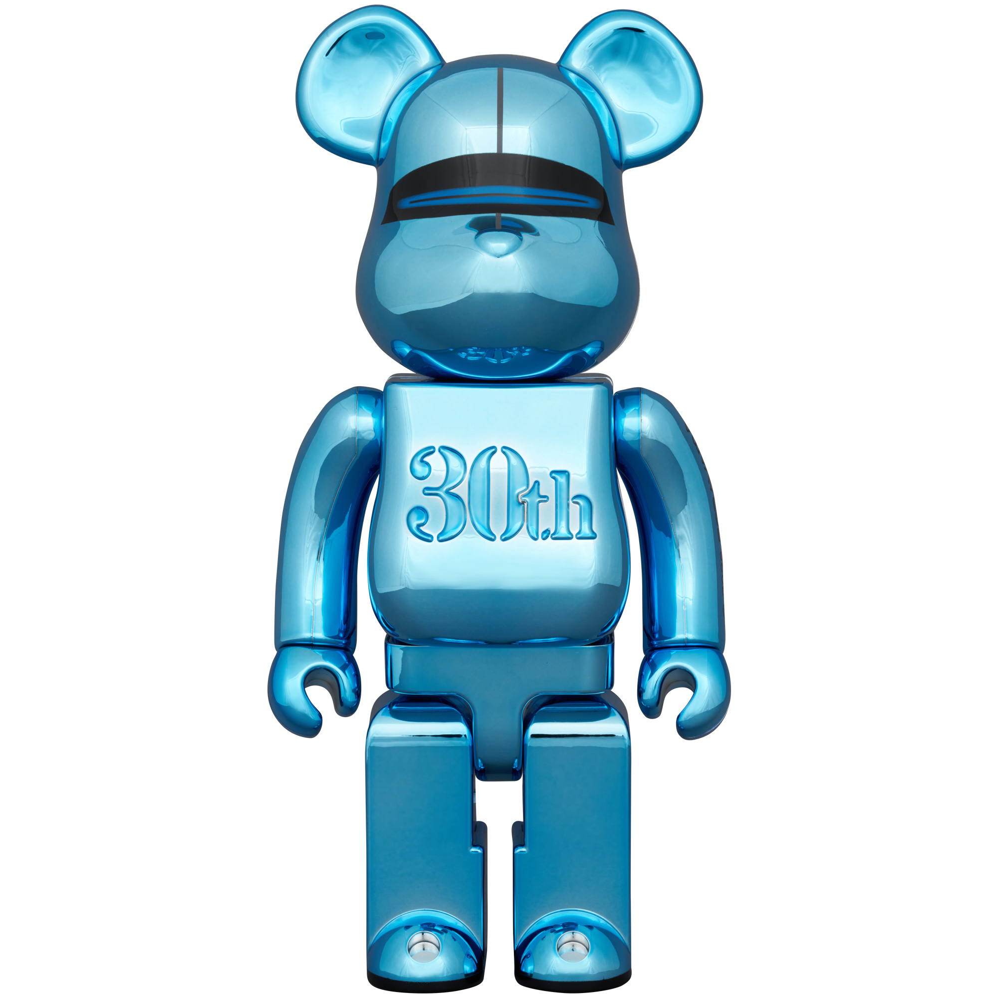 BE@RBRICK HAJIME SORAYAMA MEDICOM TOY 30th ANNIVERSARY Model SILVER 400％_0
