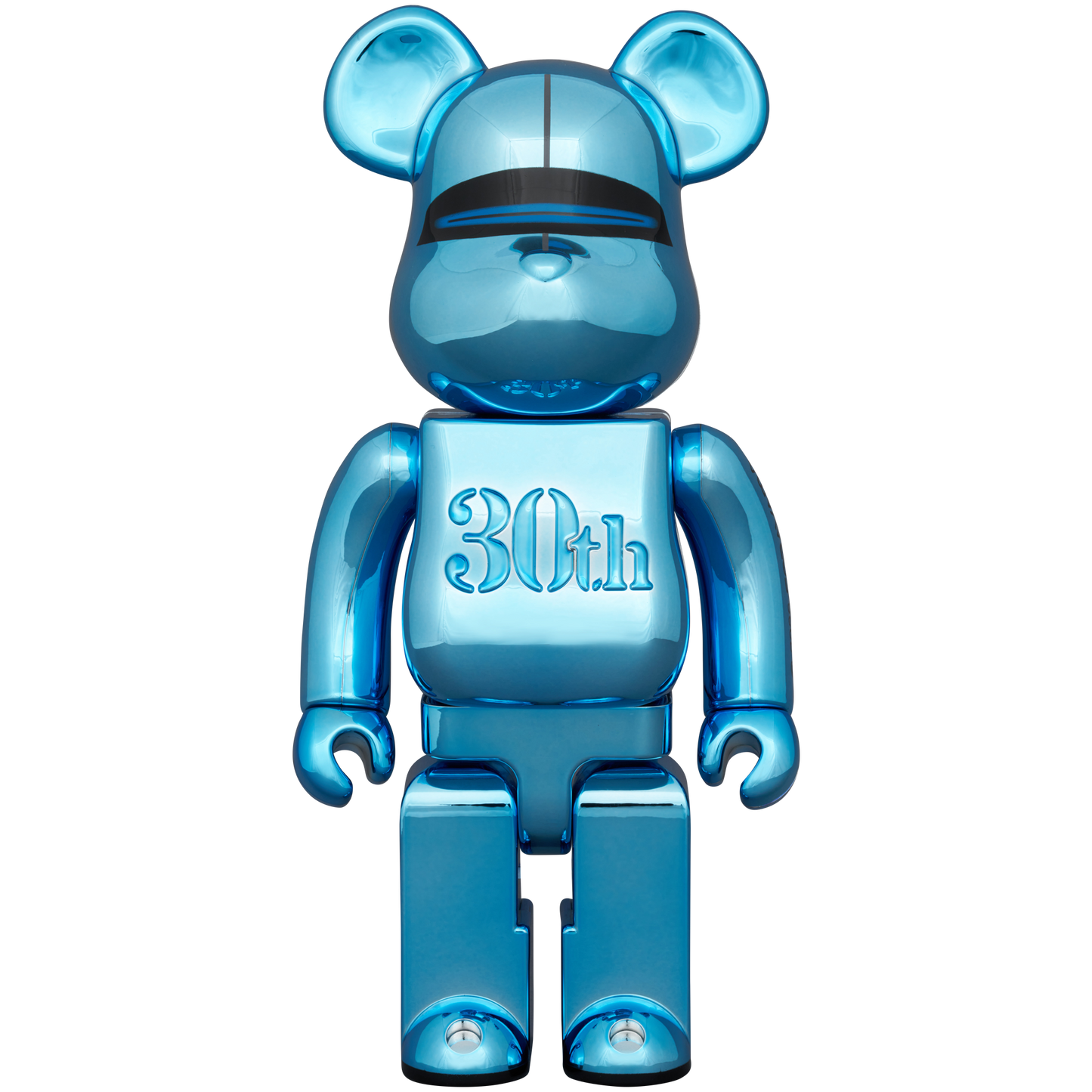 BE@RBRICK HAJIME SORAYAMA MEDICOM TOY 30th ANNIVERSARY Model SILVER 400％_0