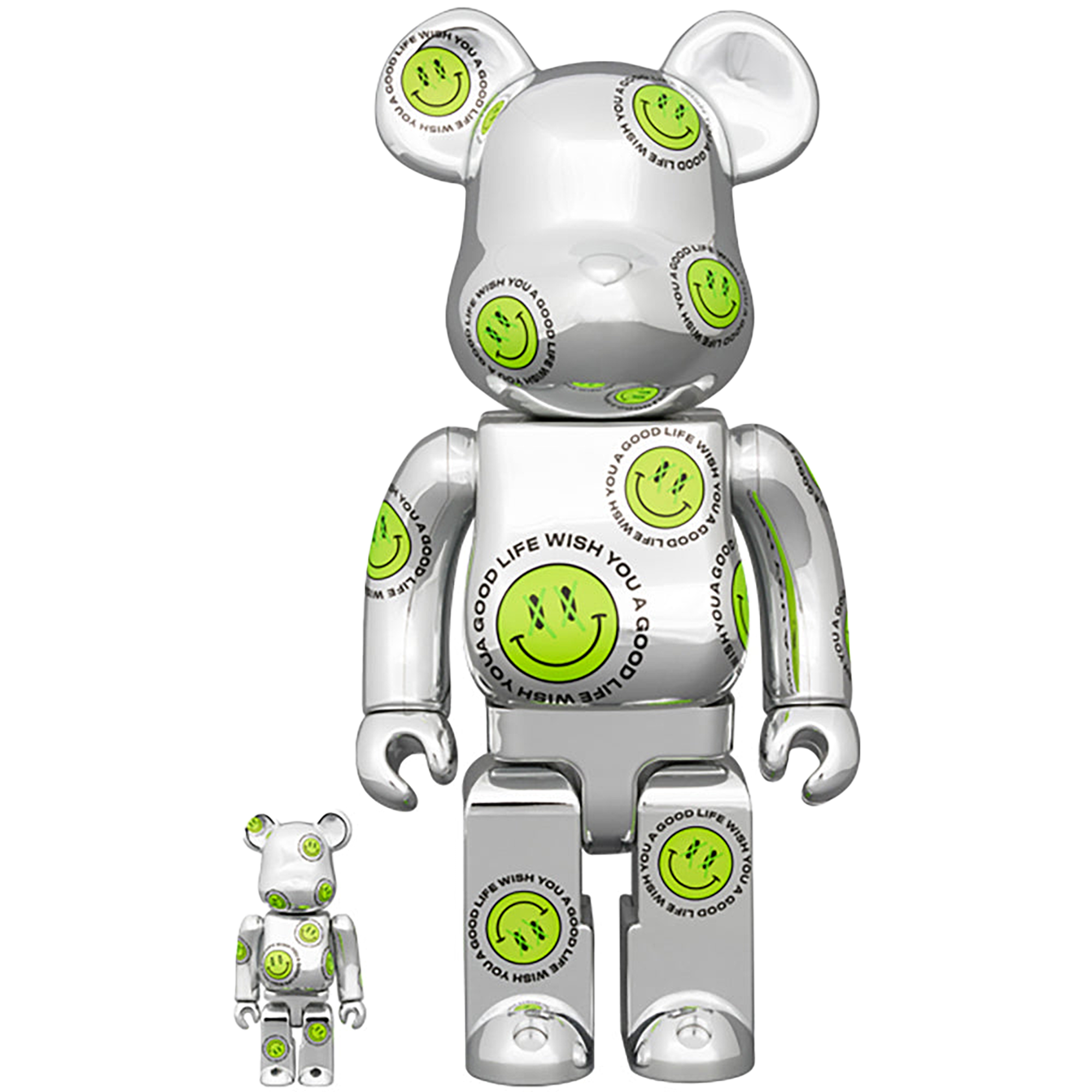 BE@RBRICK WISH YOU A GOOD LIFE NICKTHEREAL 100％ & 400％