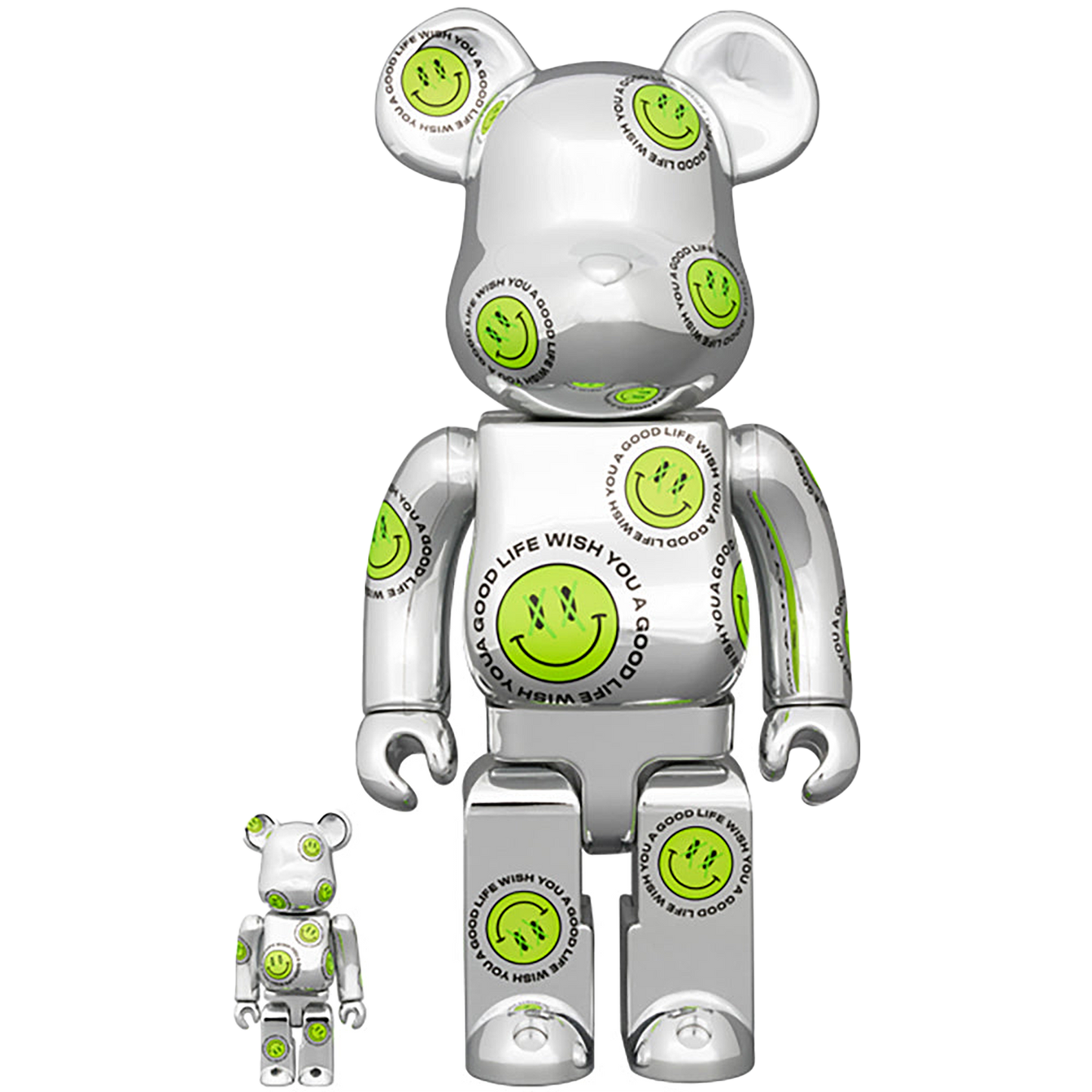 BE@RBRICK WISH YOU A GOOD LIFE NICKTHEREAL 100％ & 400％