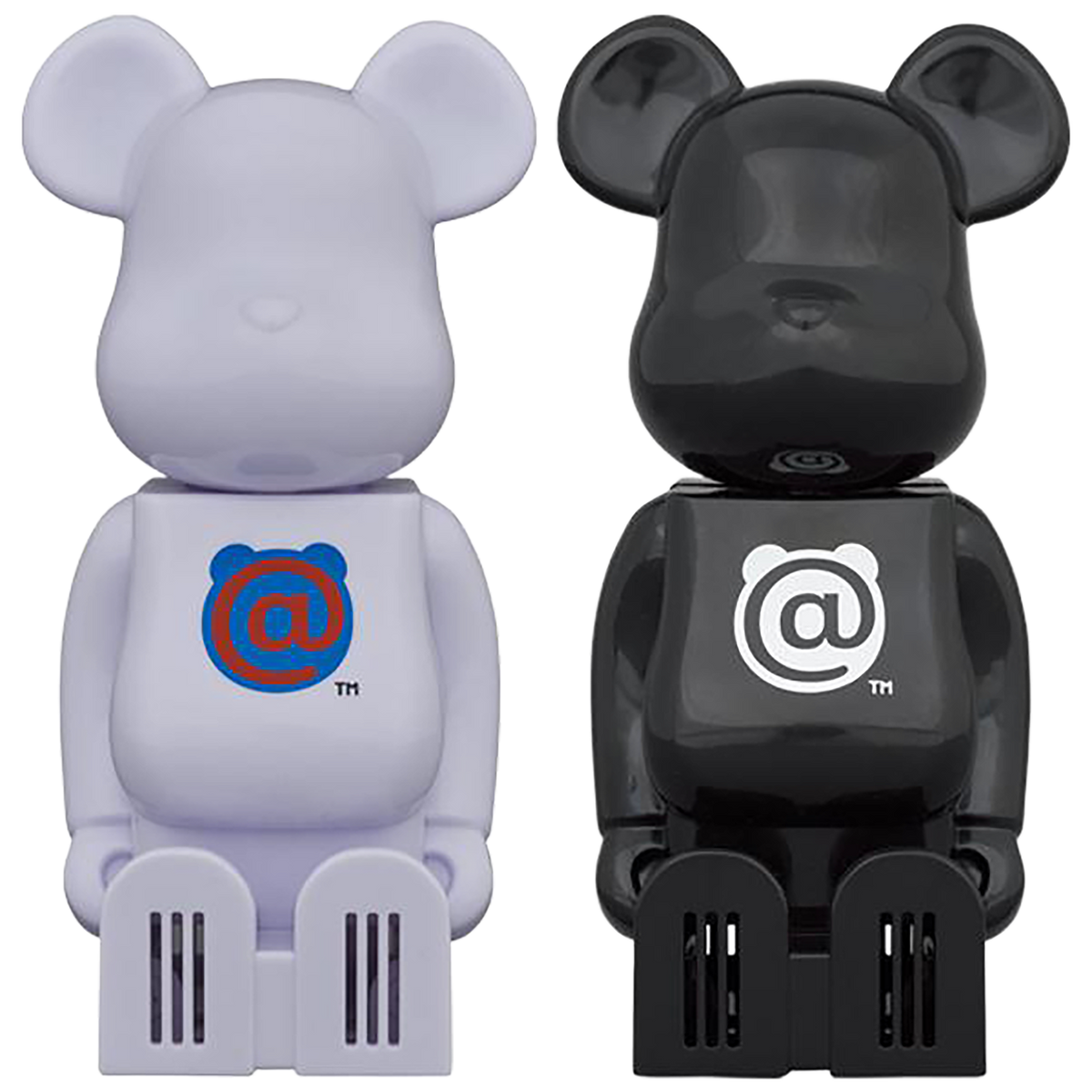 cleverin (R) BE@RBRICK WHITE/BLACK
