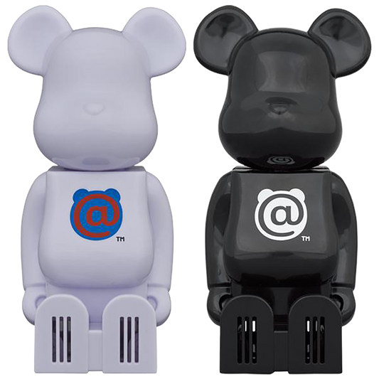 cleverin (R) BE@RBRICK WHITE/BLACK