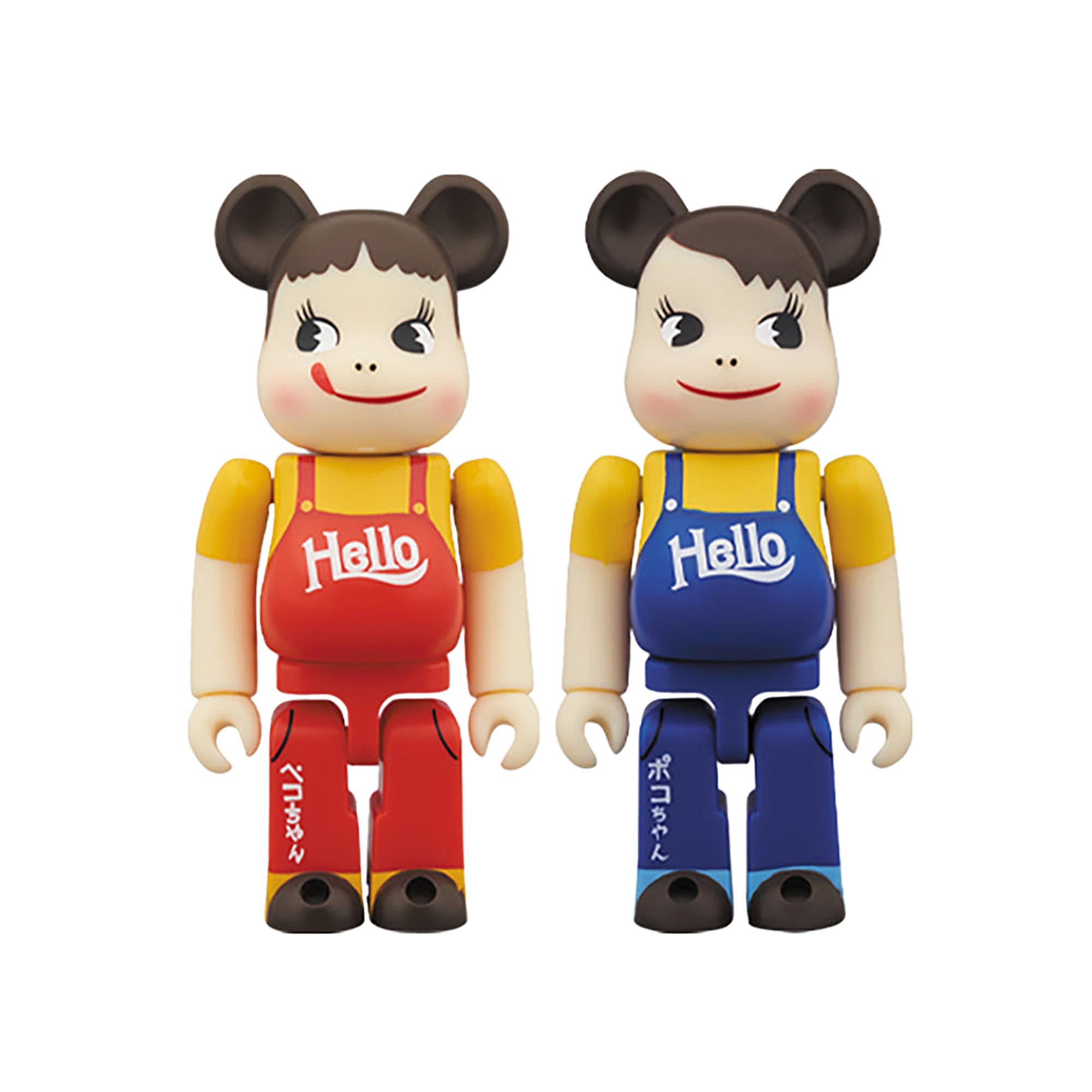BE@RBRICK ペコちゃん & ポコちゃん ビンテージ HELLO版 2体セット