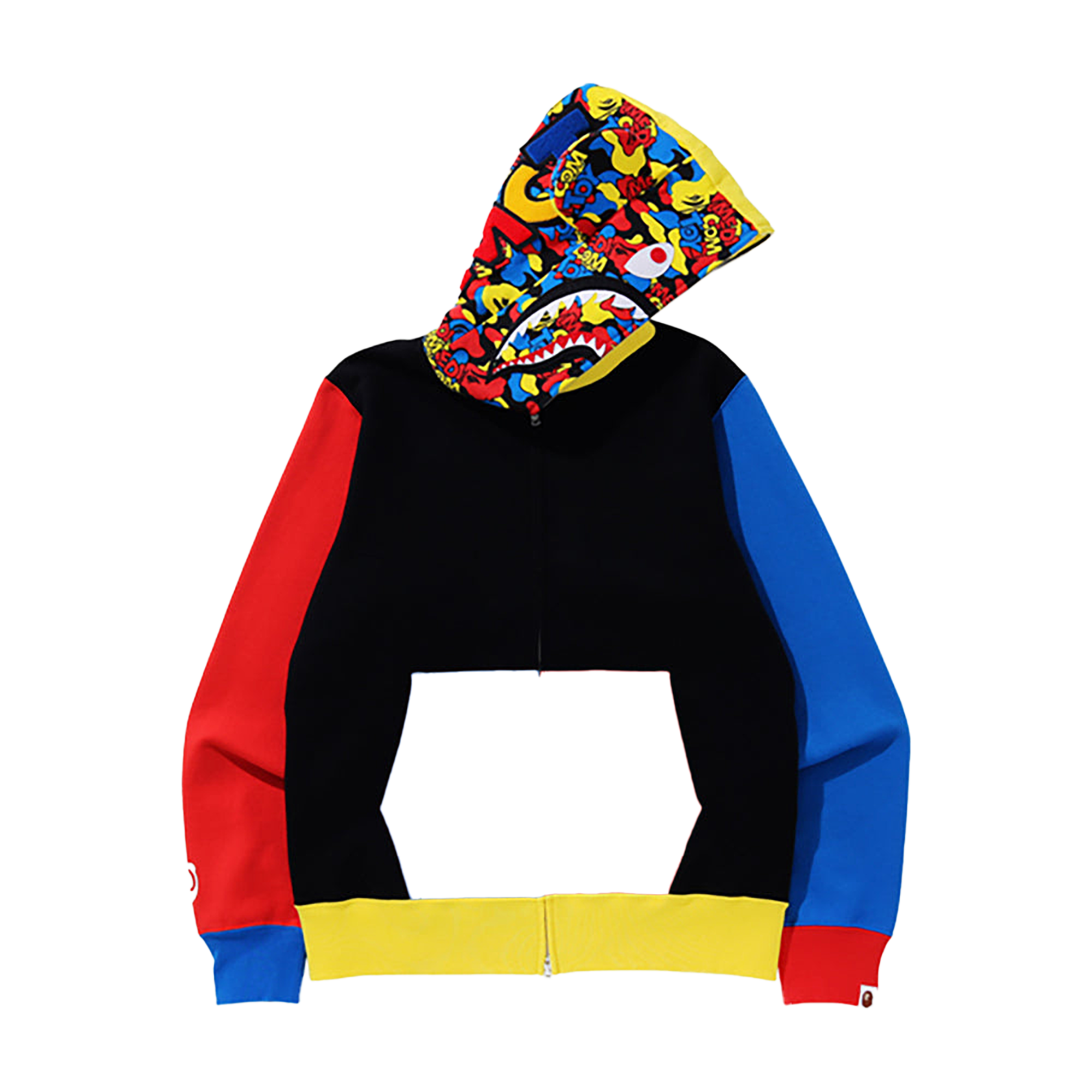 MEDICOM TOY BE@R SHARK FULL ZIP HOODIE