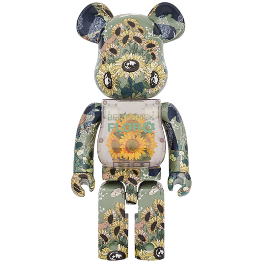 BE@RBRICK FLOR@ SUNFLOWER 1000％