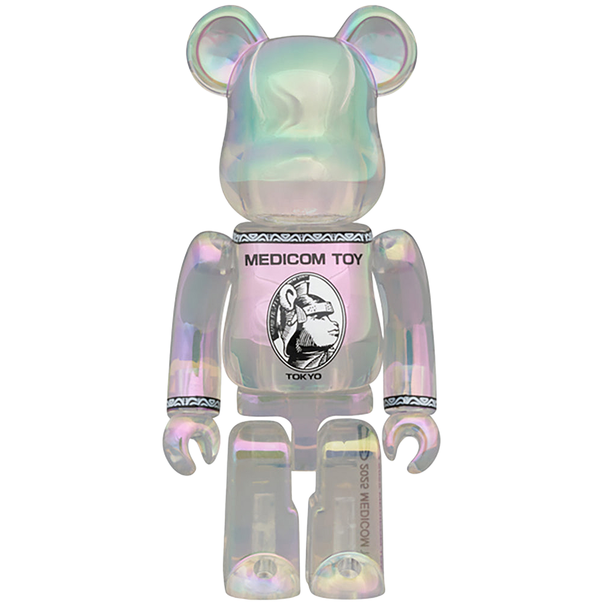 BE@RBRICK CENTURION CLEAR CHROME Ver. 100％ & 400％