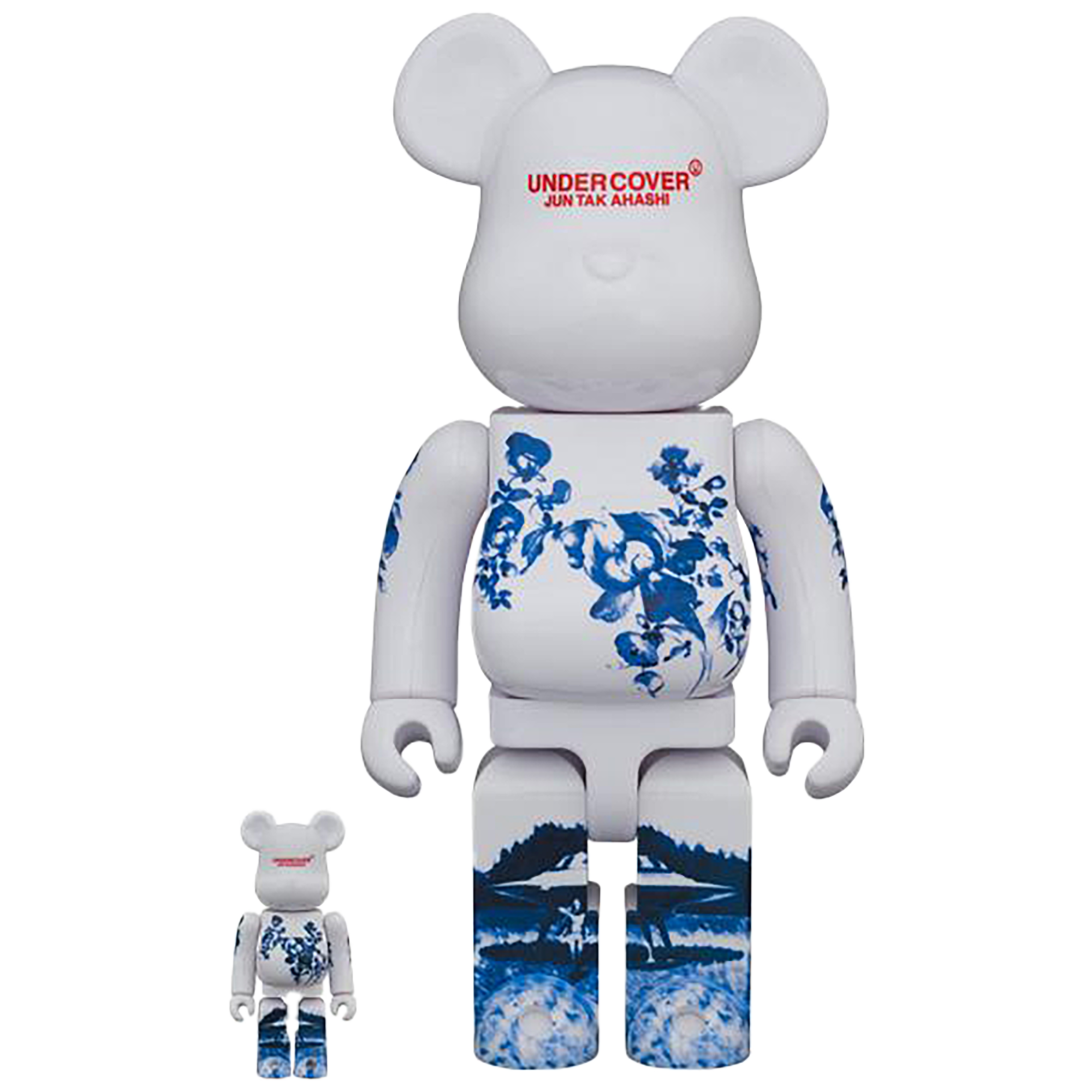BE@RBRICK UNDERCOVER 100％ & 400％ CERAMIC UFO