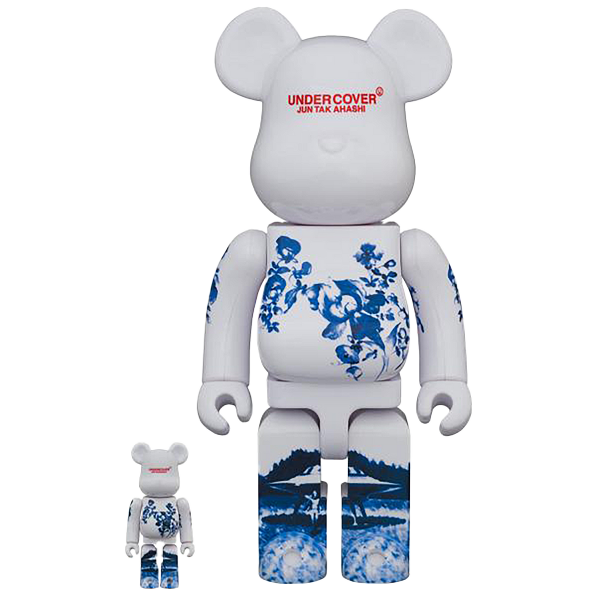 BE@RBRICK UNDERCOVER 100％ & 400％ CERAMIC UFO
