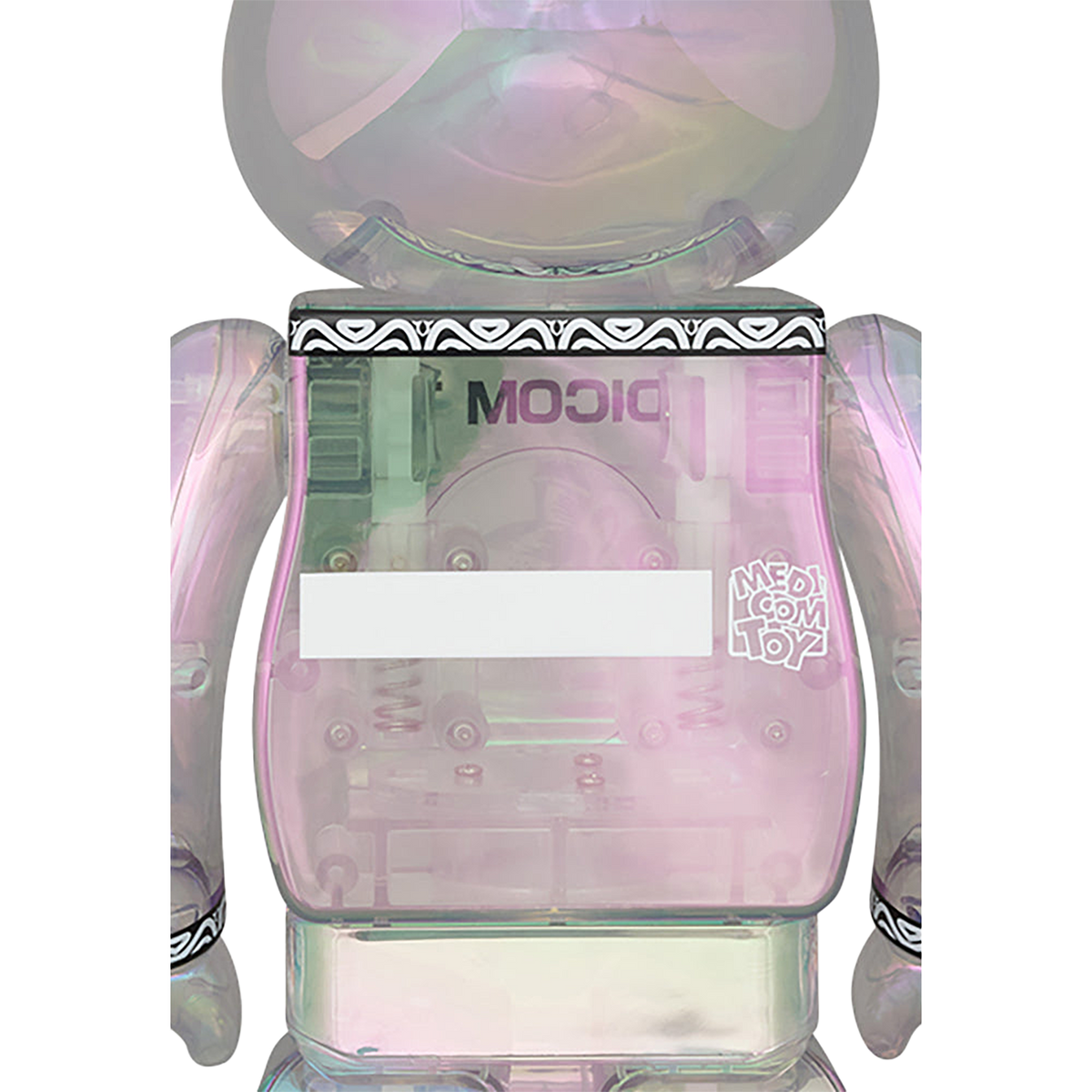 BE@RBRICK CENTURION CLEAR CHROME Ver. 100％ & 400％