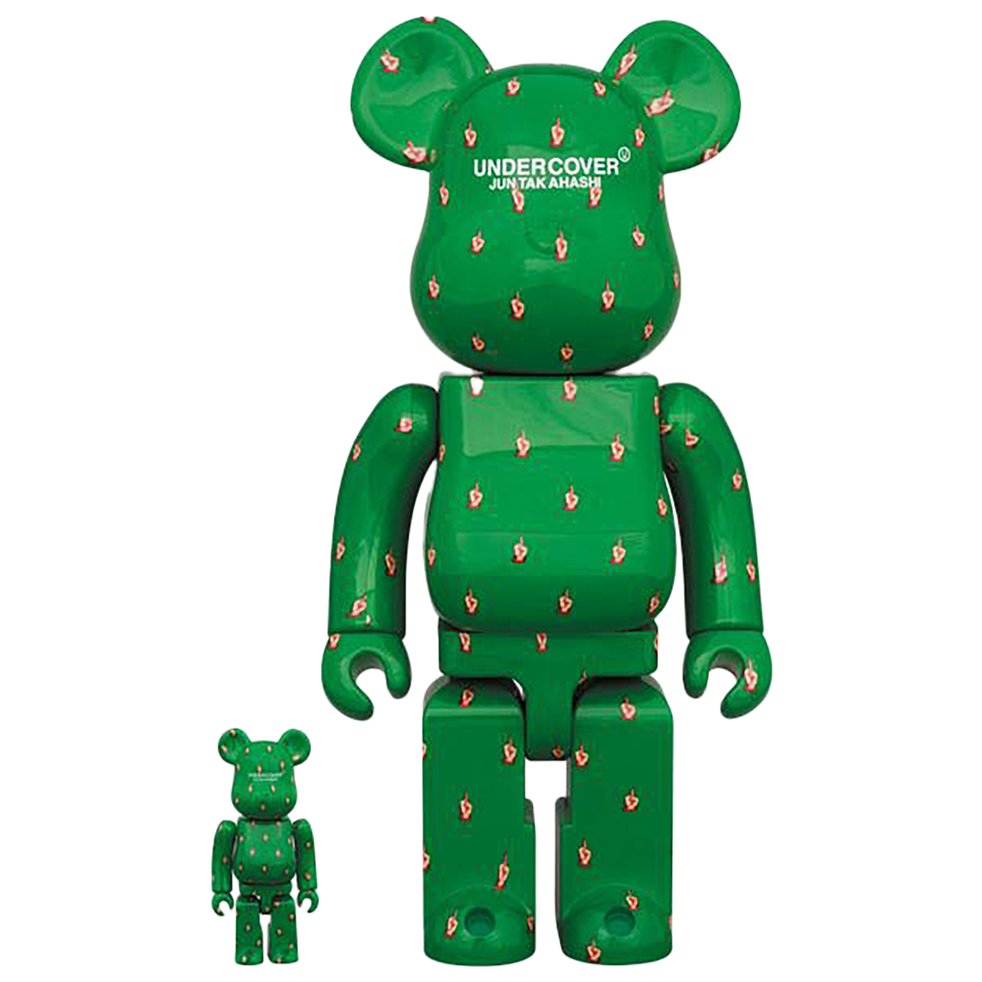BE@RBRICK UNDERCOVER 100％ & 400％ FUCK FINGER