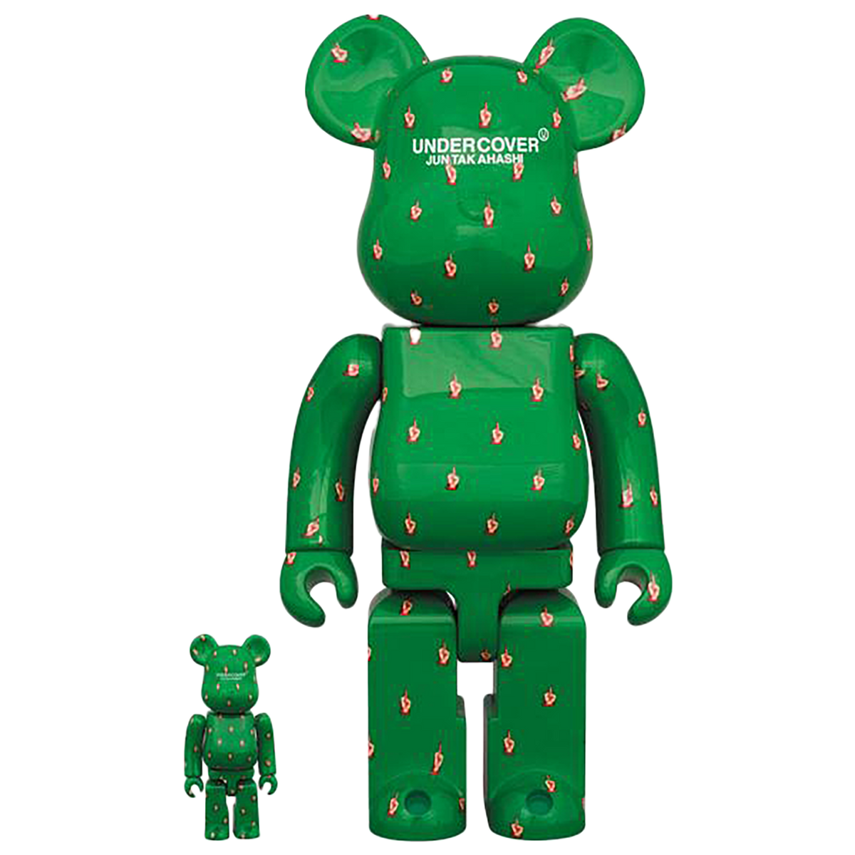 BE@RBRICK UNDERCOVER 100％ & 400％ FUCK FINGER