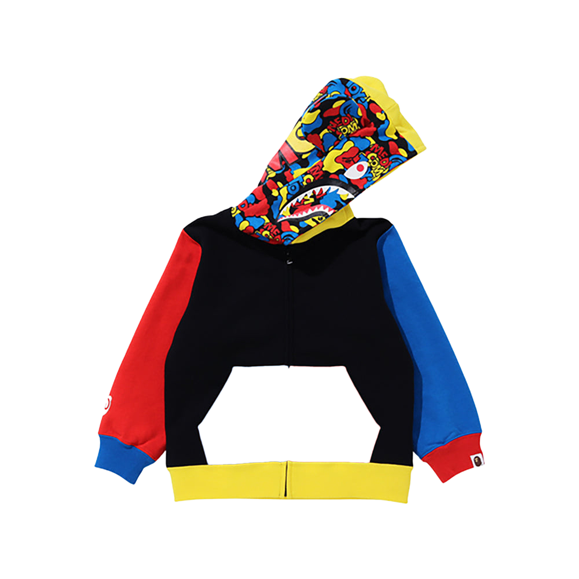 MEDICOM TOY BE@R SHARK FULL ZIP HOODIE (KIDS)