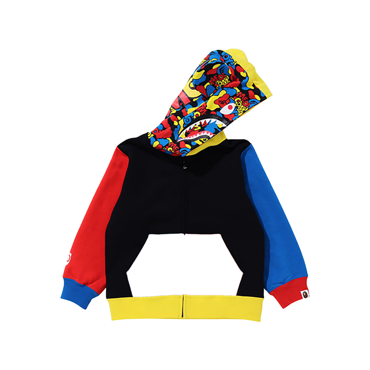 MEDICOM TOY BE@R SHARK FULL ZIP HOODIE (KIDS)