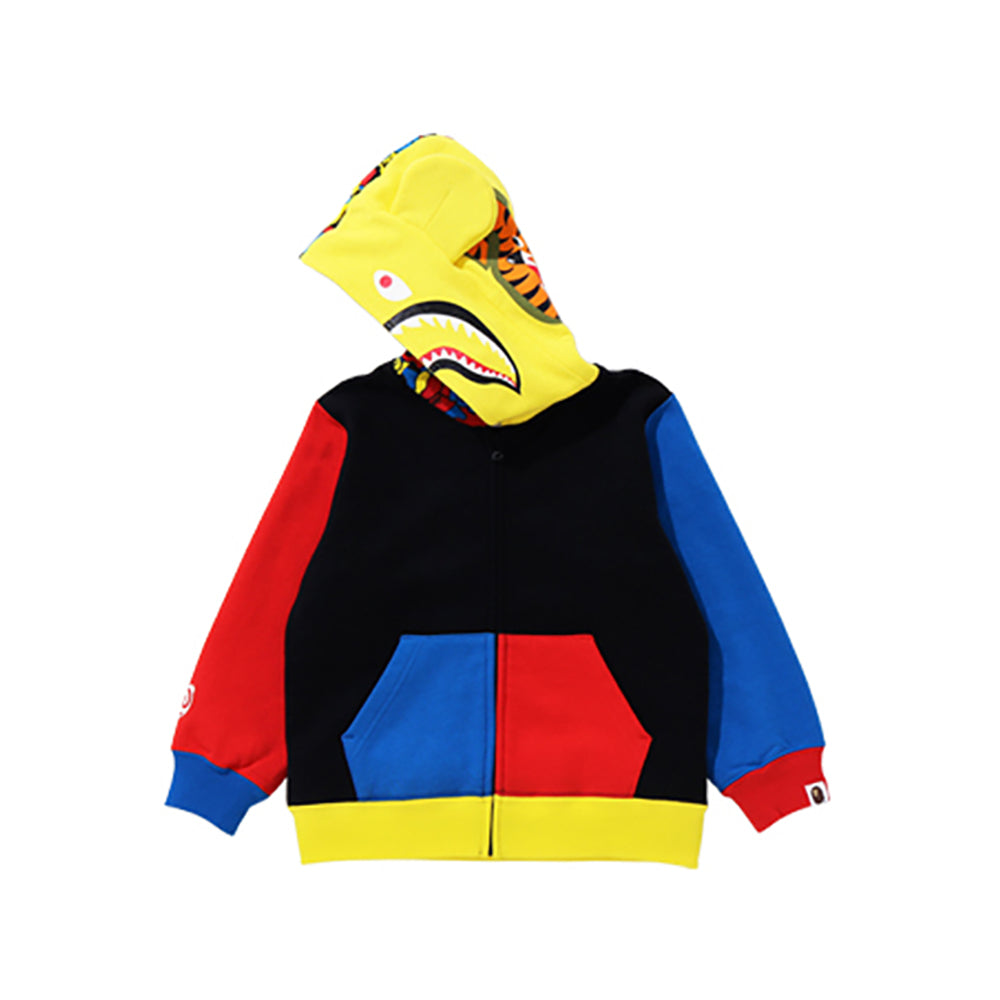 MEDICOM TOY BE@R SHARK FULL ZIP HOODIE (KIDS)_2