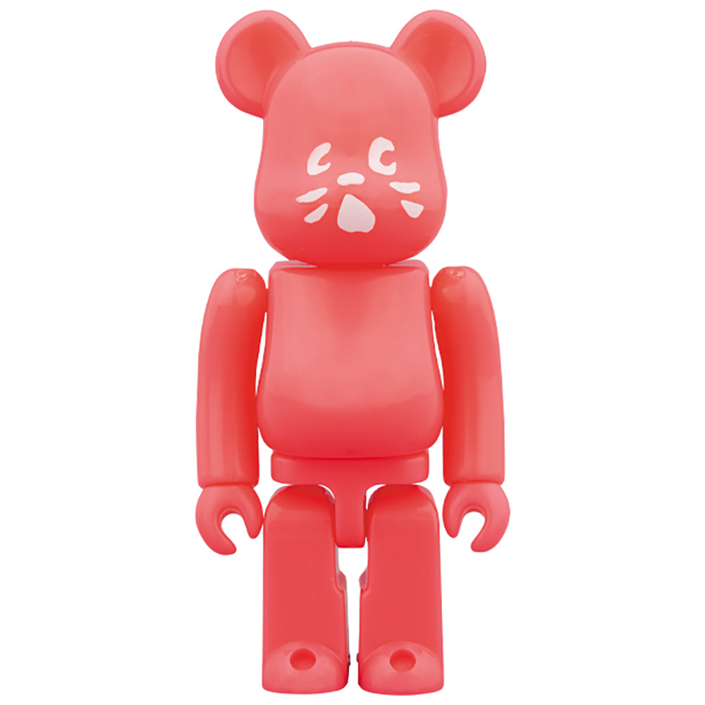 BE@RBRICK にゃー 蛍光PINK_0