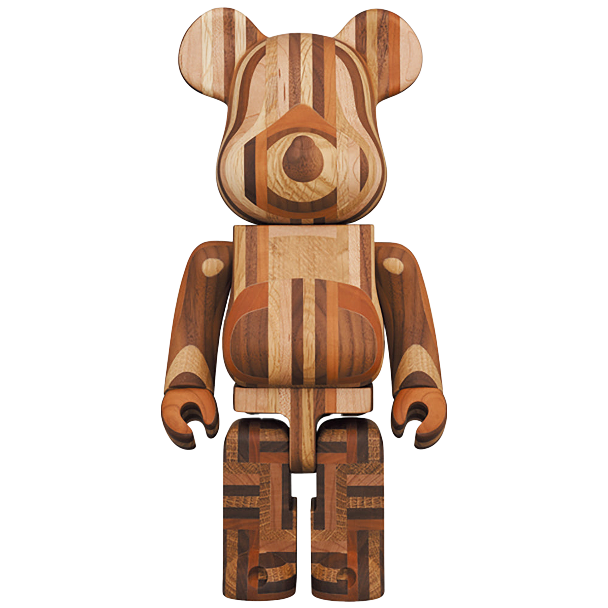 BE@RBRICK カリモク 寄木 400％