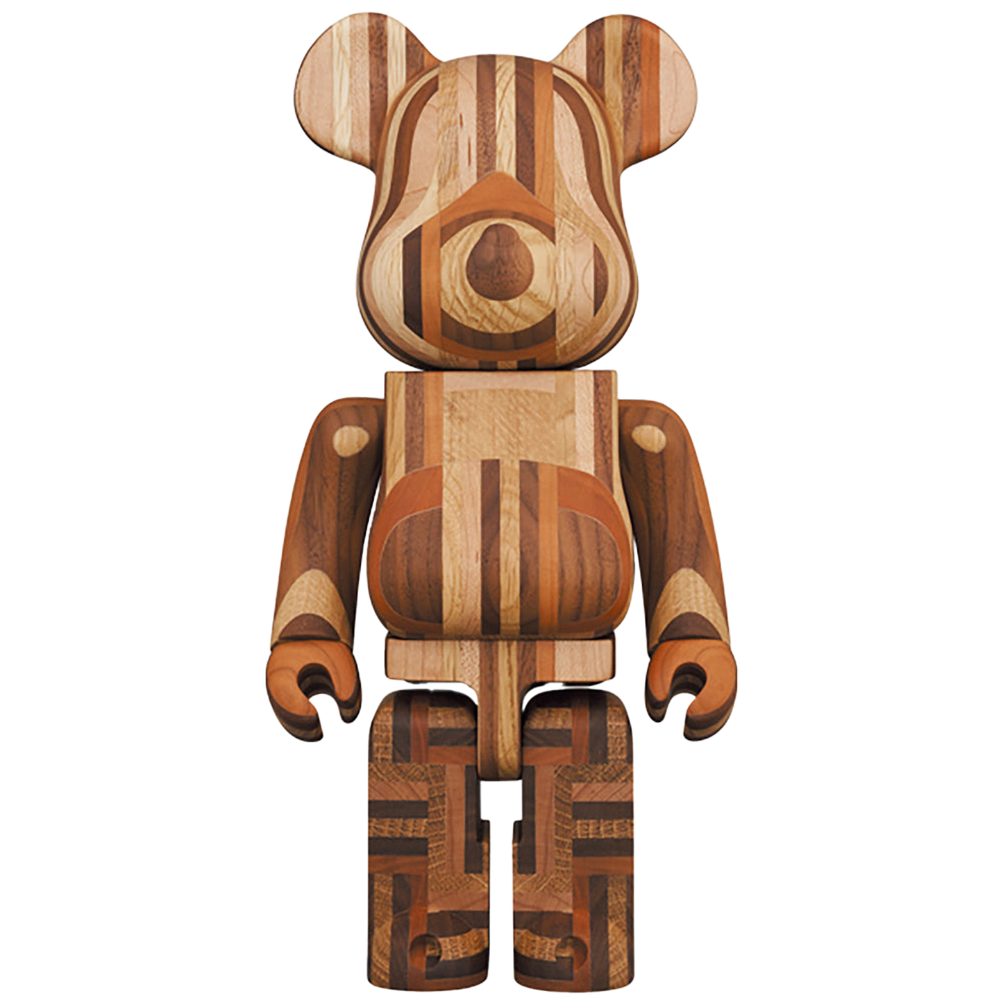 BE@RBRICK カリモク 寄木 400％