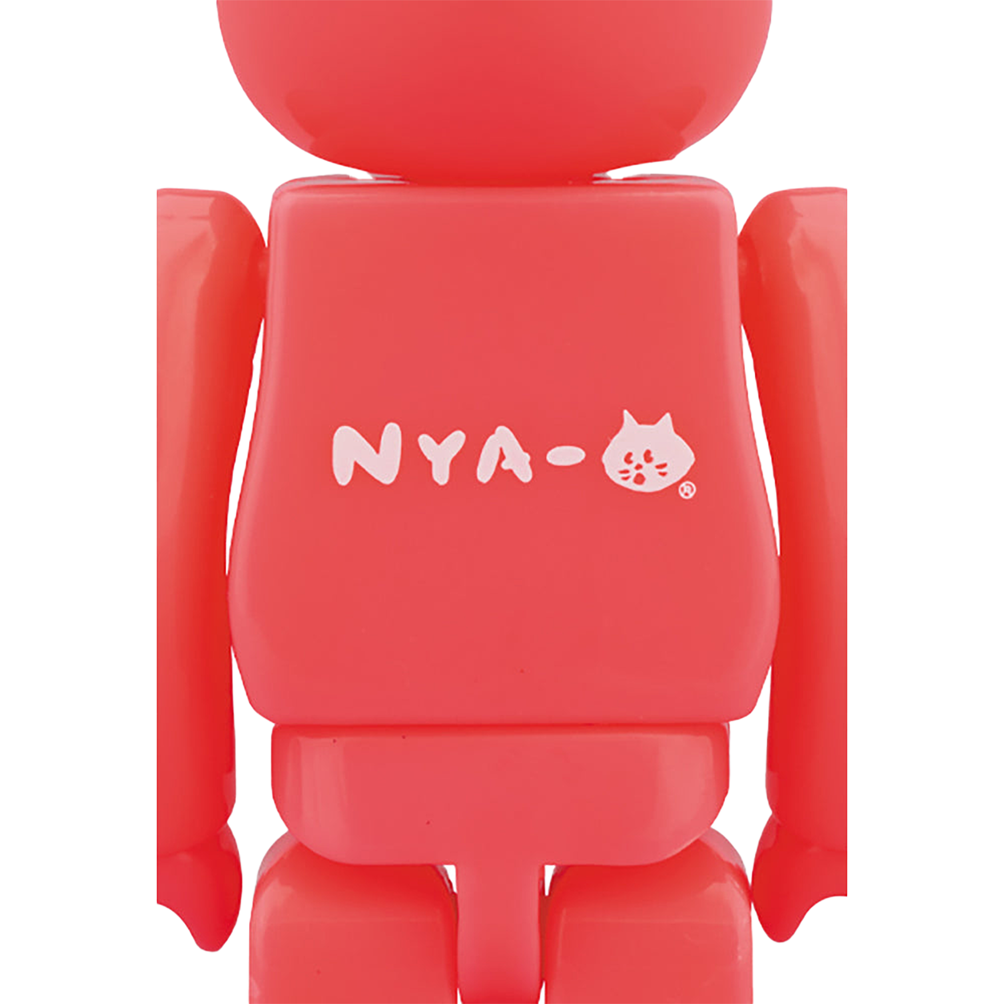 BE@RBRICK にゃー 蛍光PINK
