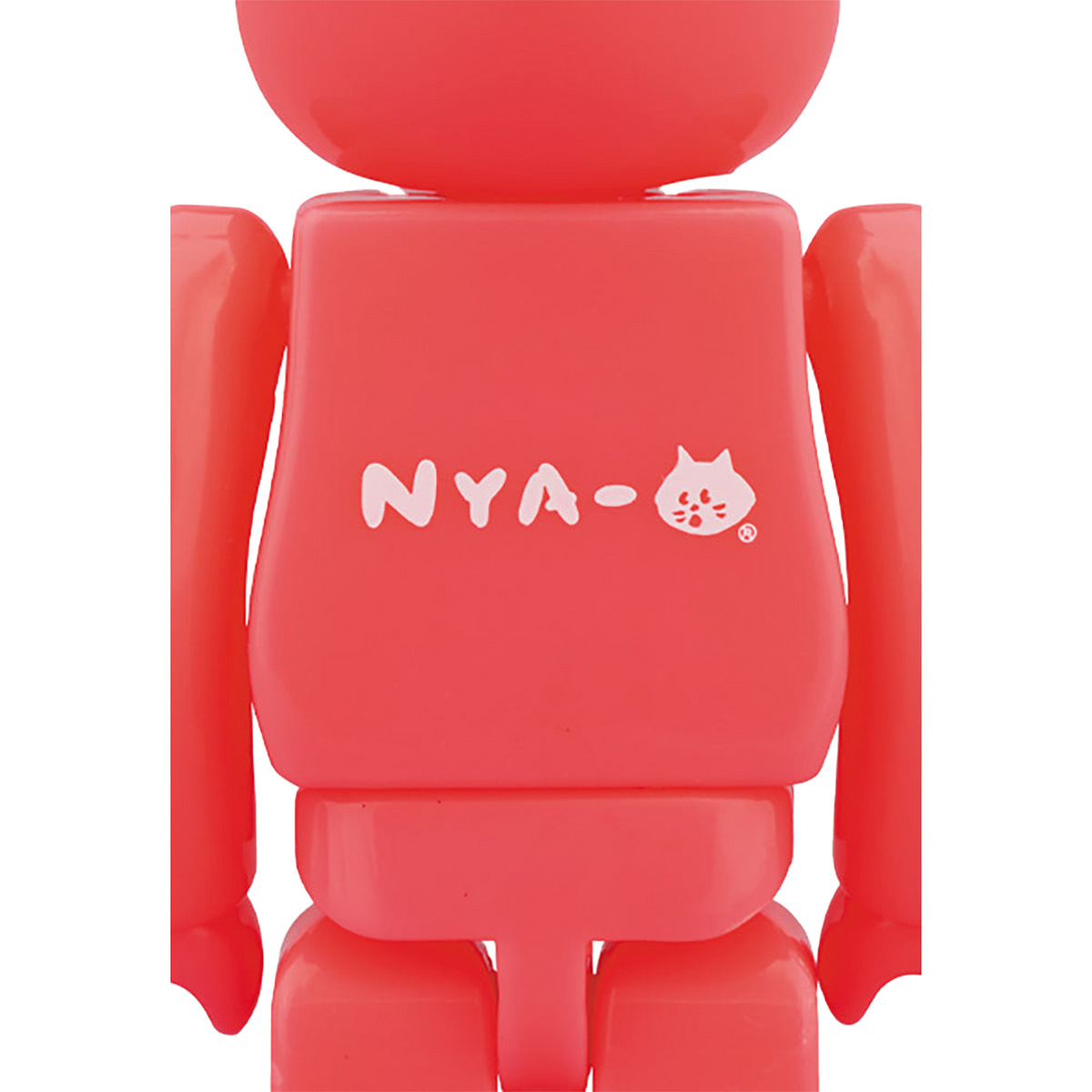 BE@RBRICK にゃー 蛍光PINK