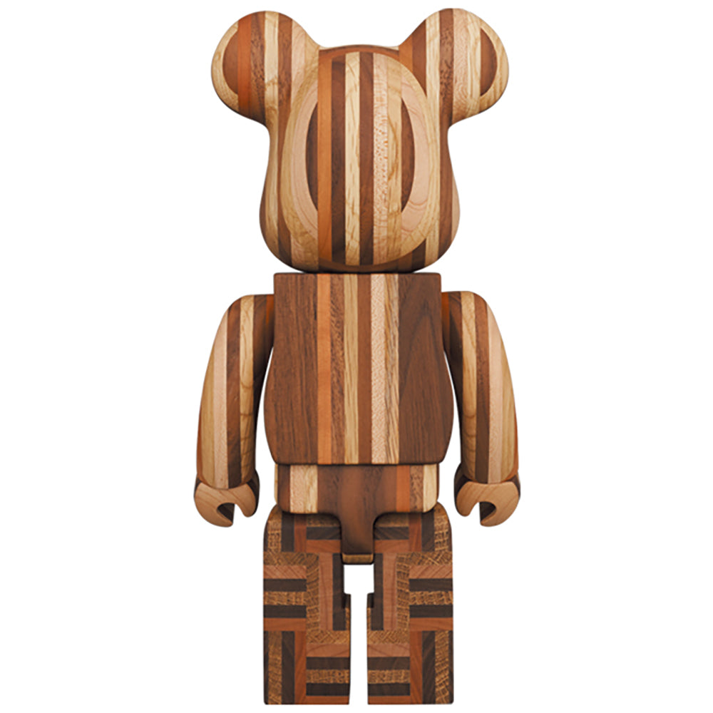 BE@RBRICK カリモク 寄木 400％_1