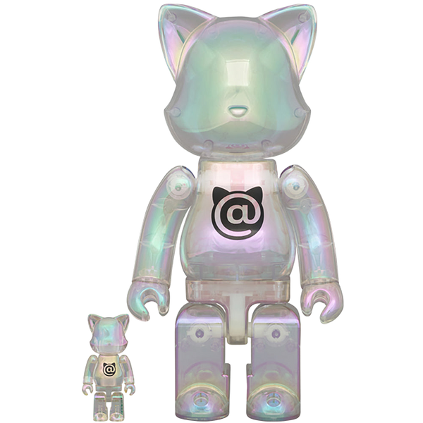 NY@BRICK CLEAR CHROME Ver. 100％ & 400％ | MEDICOM TOY OFFICIAL STORE