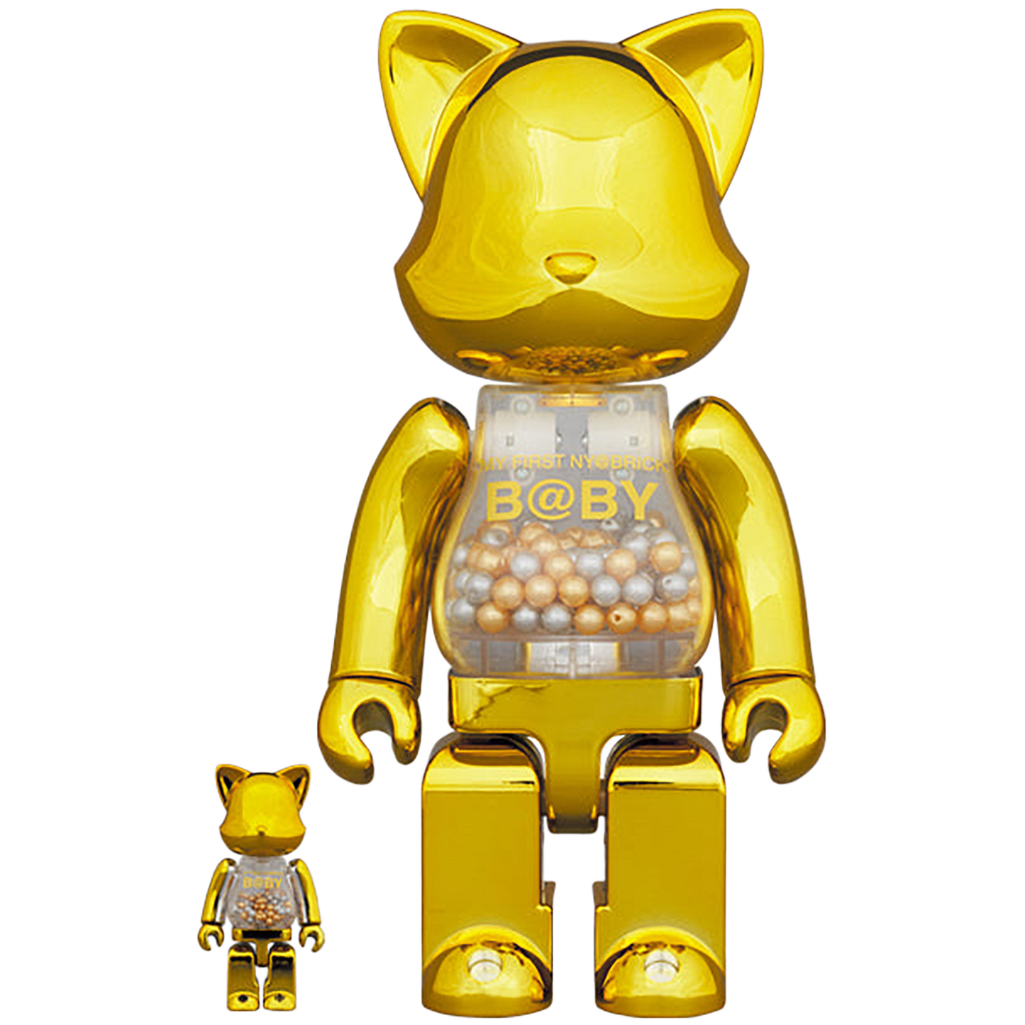 MY FIRST NY@BRICK B@BY 100% & 400% GOLD Ver.