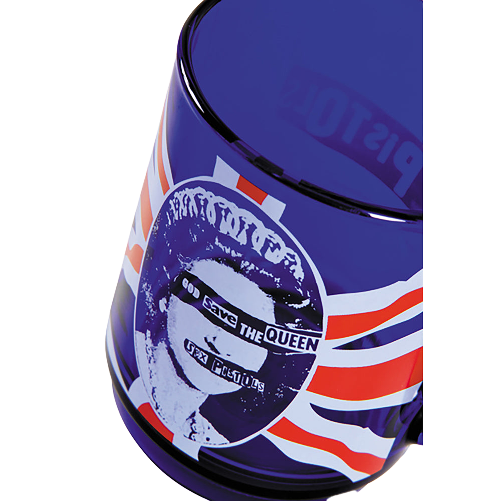 MLE SEX PISTOLS GOD SAVE THE QUEEN GLASS MUG