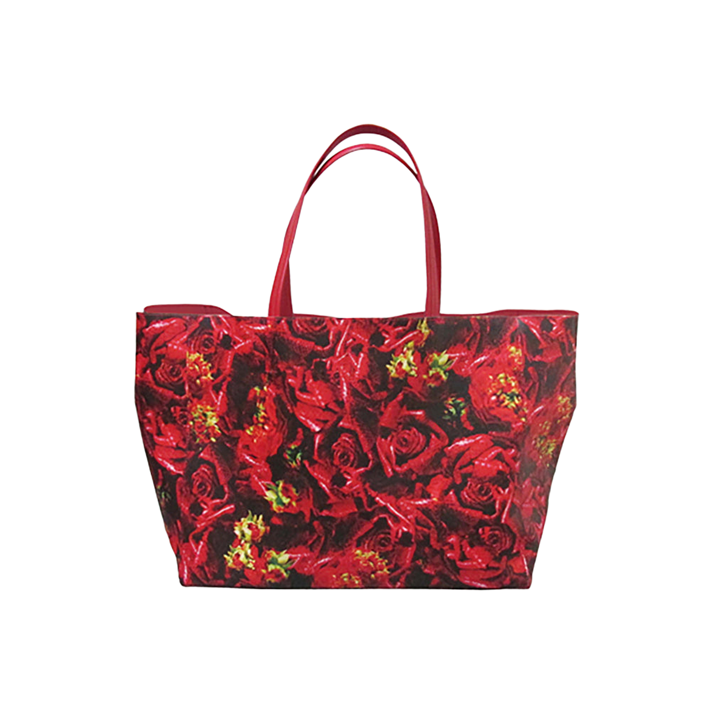 MLE M / mika ninagawa シリーズ『LEATHER ROSE』 TOTE BAG