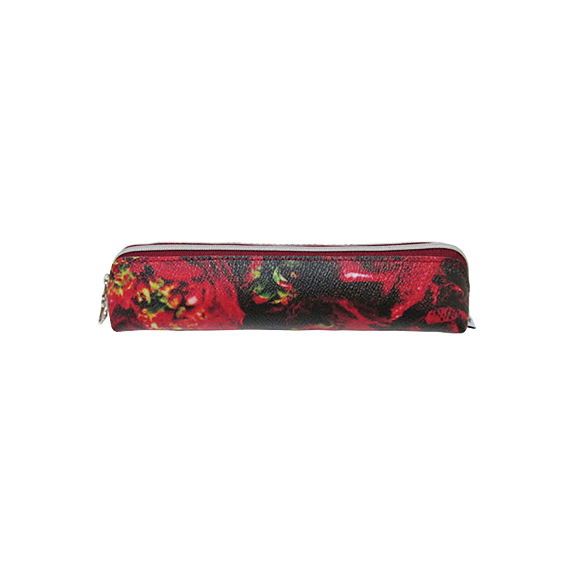 MLE M / mika ninagawa シリーズ『LEATHER ROSE』 SV PEN CASE