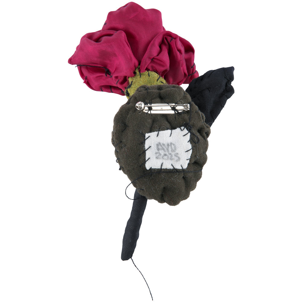 #096 Anne Valerie Dupond Rose pourpre