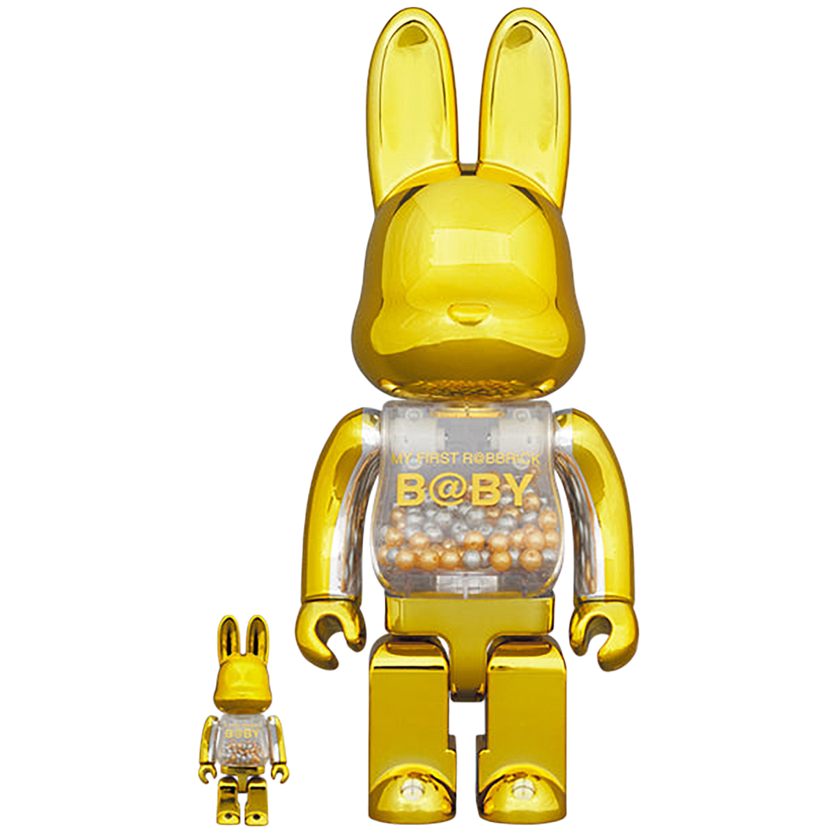MY FIRST R@BBRICK B@BY 100% & 400% GOLD Ver.
