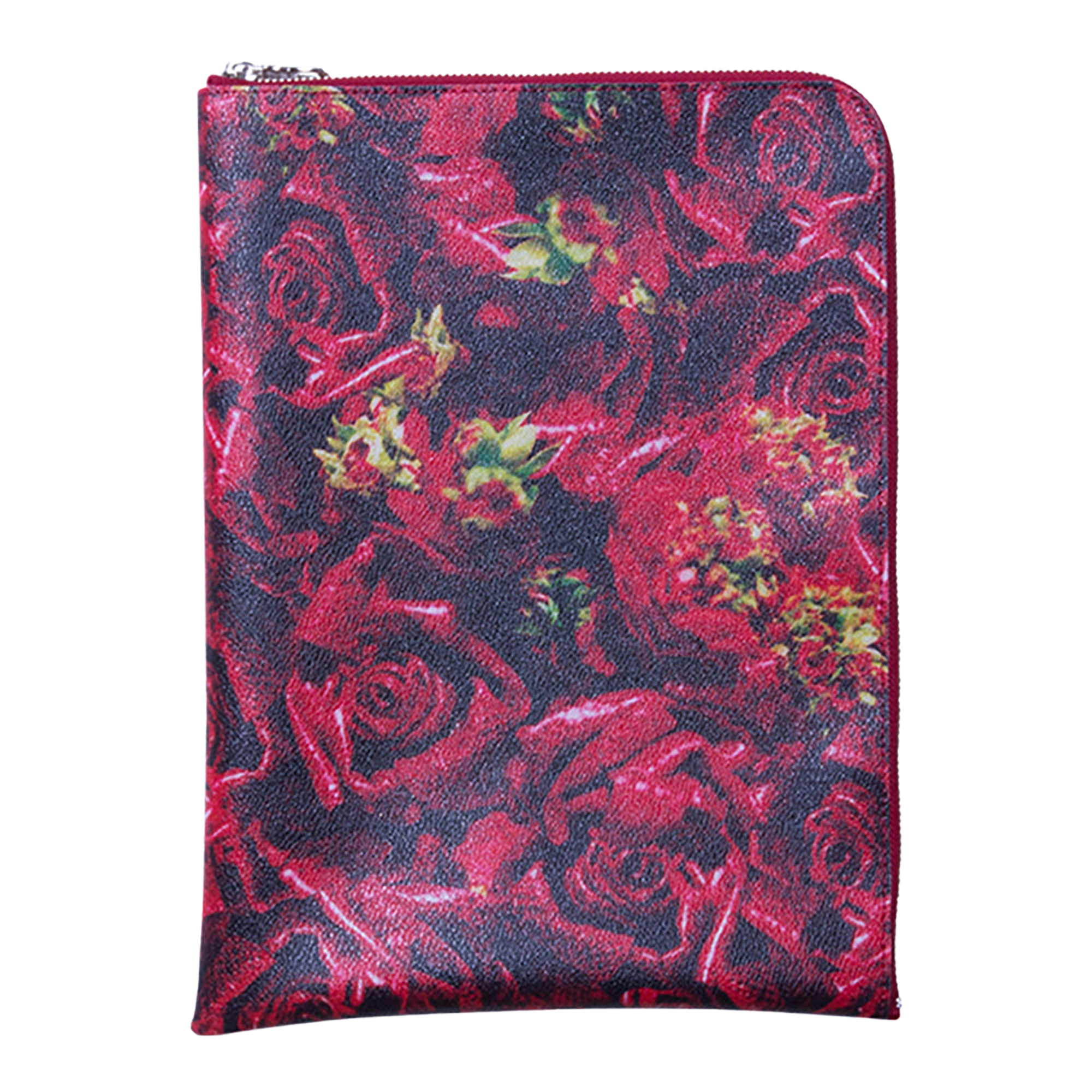 MLE M / mika ninagawa シリーズ『LEATHER ROSE』 DOCUMENT CASE A4