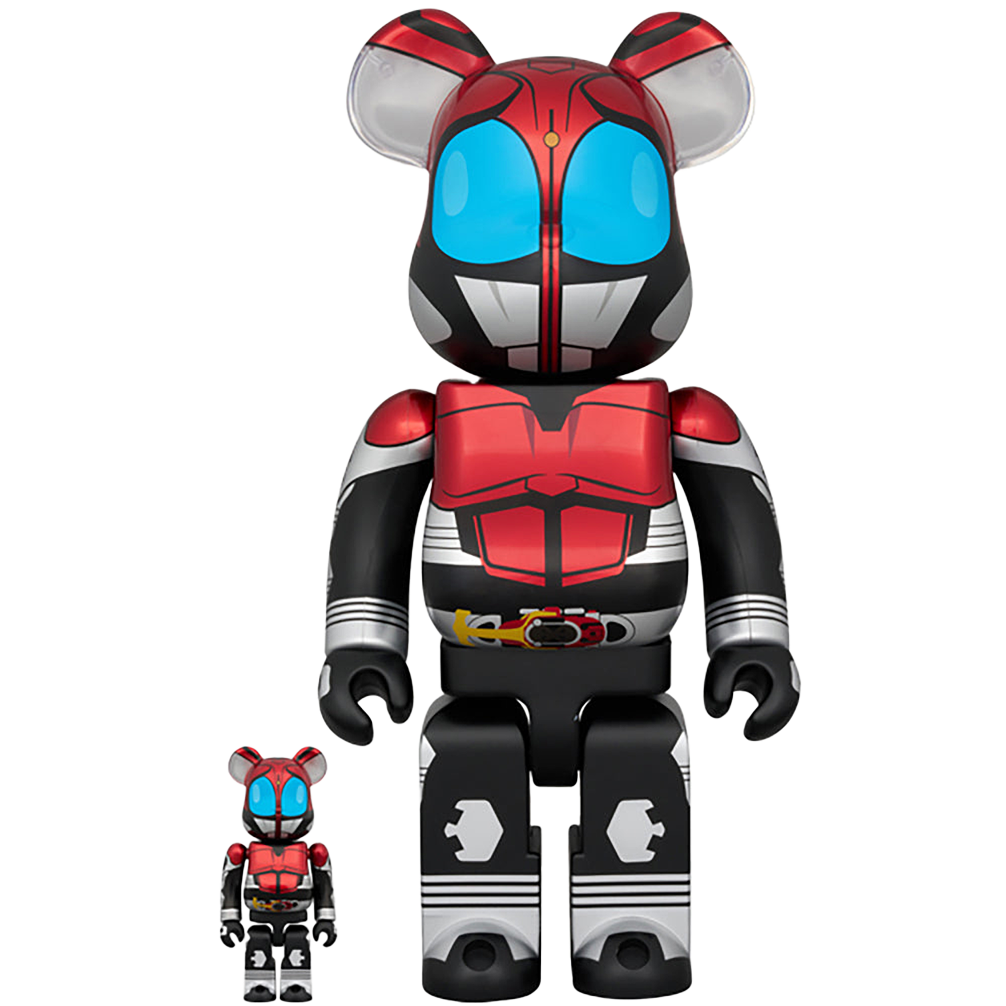 BE@RBRICK 仮面ライダーカブト 100％ & 400％