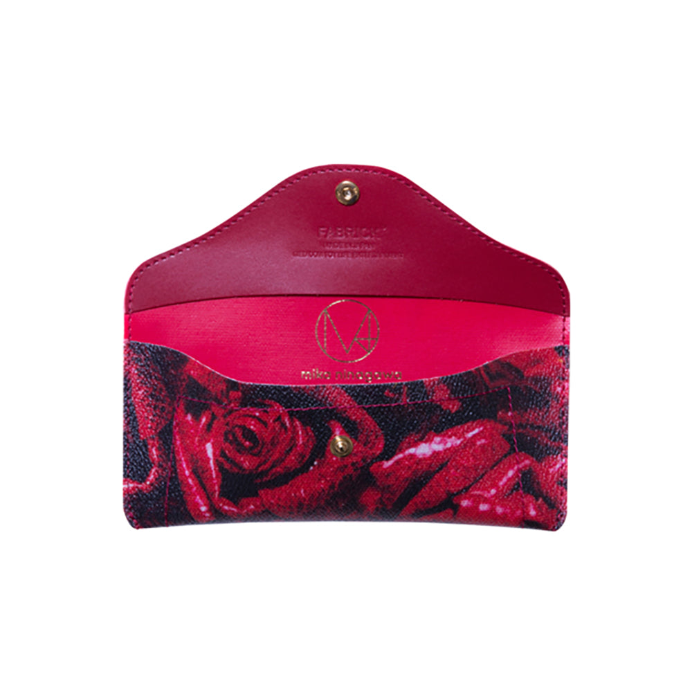 MLE M / mika ninagawa シリーズ『LEATHER ROSE』 GLASSES CASE_1