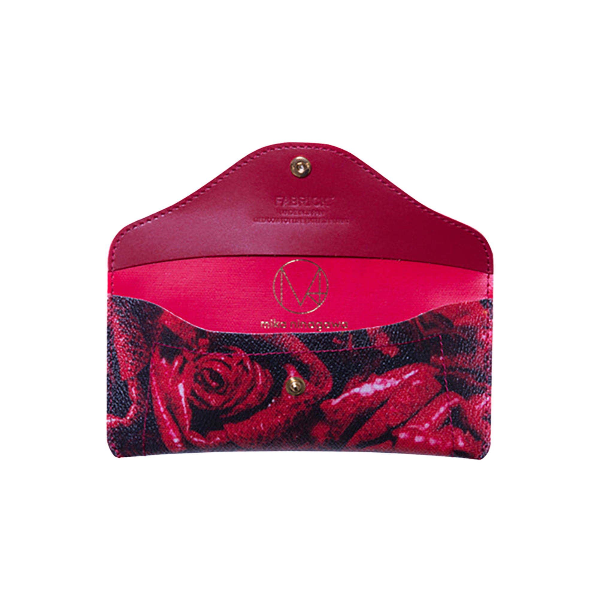 MLE M / mika ninagawa シリーズ『LEATHER ROSE』 GLASSES CASE