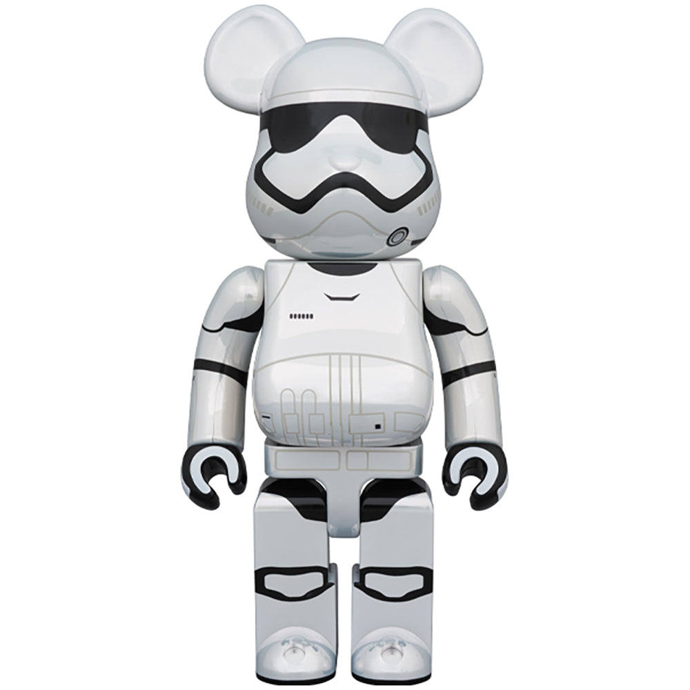 BE@RBRICK STAR WARS(TM) FIRST ORDER STORMTROOPER(TM)（The Force Awakens Ver.） Chrome Ver. 100％ & 400％_2