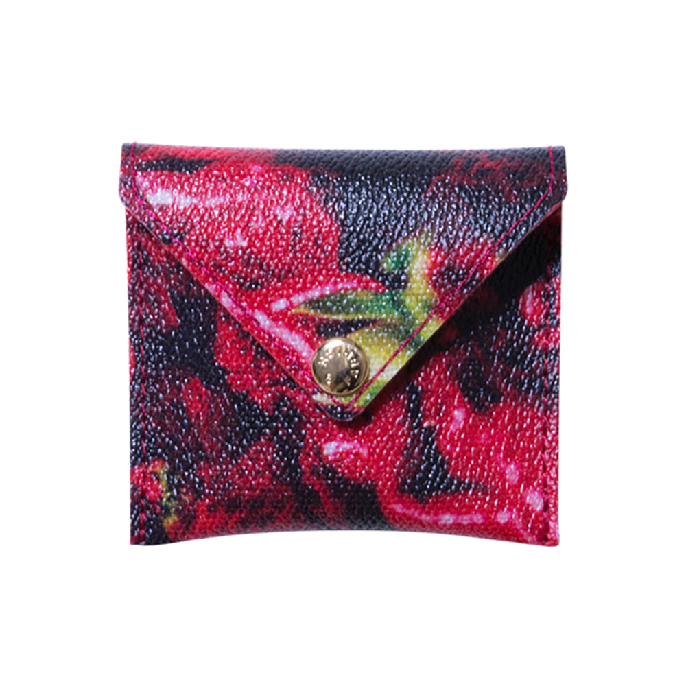 MLE M / mika ninagawa シリーズ『LEATHER ROSE』 COIN CASE_0