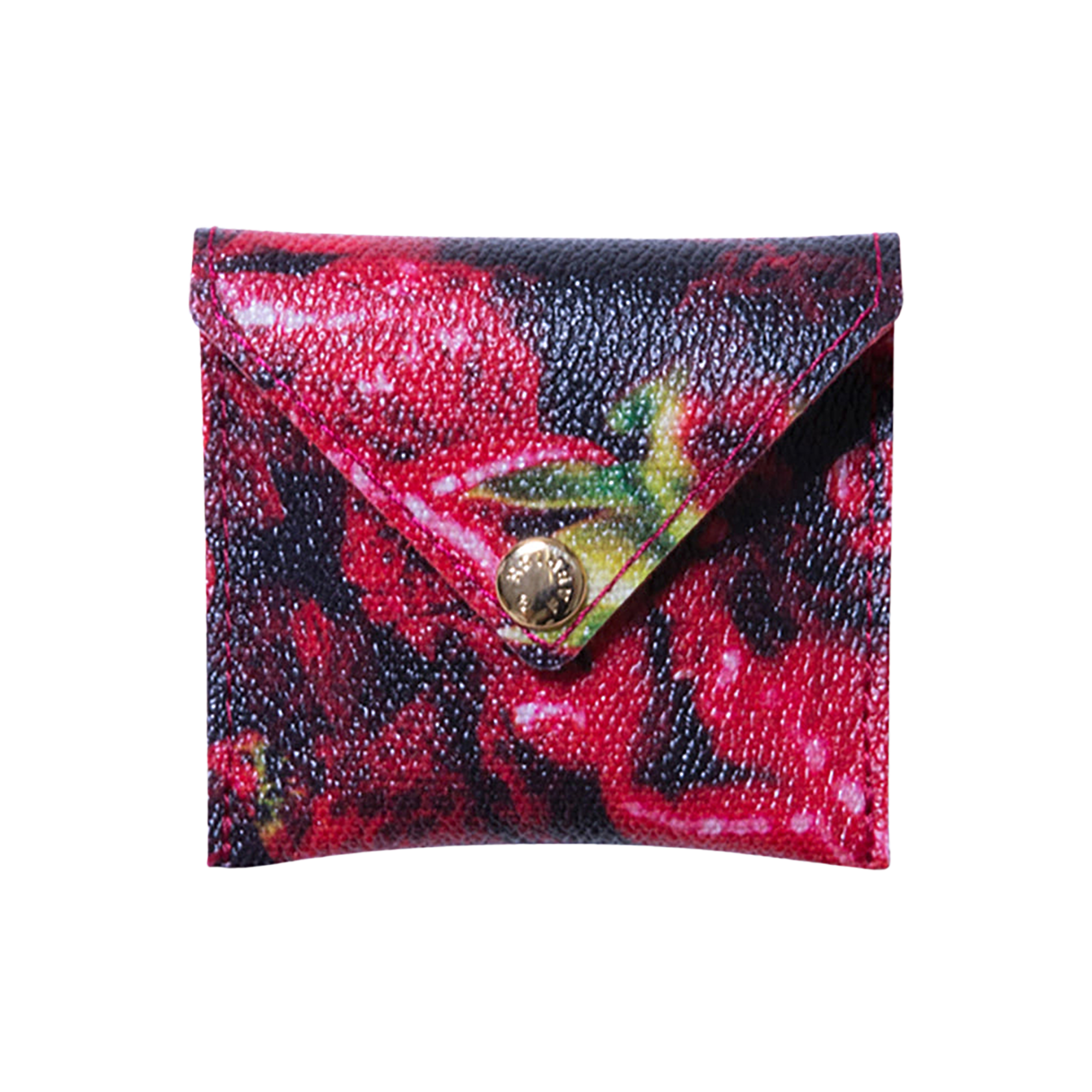 MLE M / mika ninagawa シリーズ『LEATHER ROSE』 COIN CASE