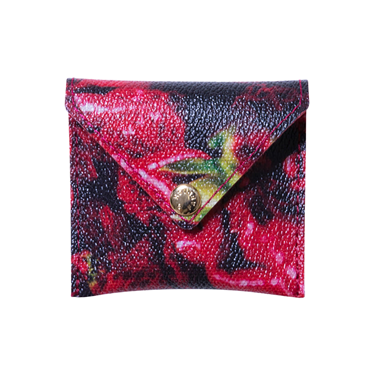 MLE M / mika ninagawa シリーズ『LEATHER ROSE』 COIN CASE