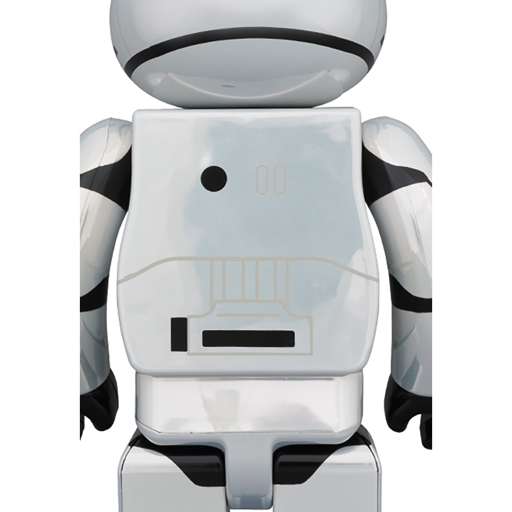 BE@RBRICK STAR WARS(TM) FIRST ORDER STORMTROOPER(TM)（The Force Awakens Ver.） Chrome Ver. 100％ & 400％_3