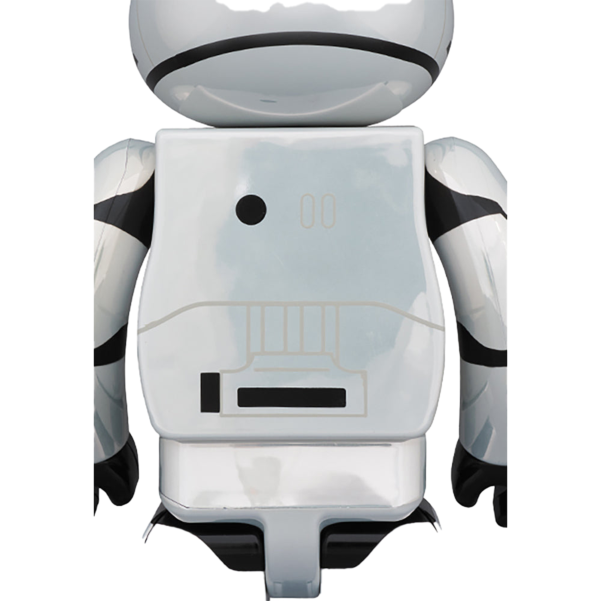 BE@RBRICK STAR WARS(TM) FIRST ORDER STORMTROOPER(TM)（The Force Awakens Ver.） Chrome Ver. 100％ & 400％