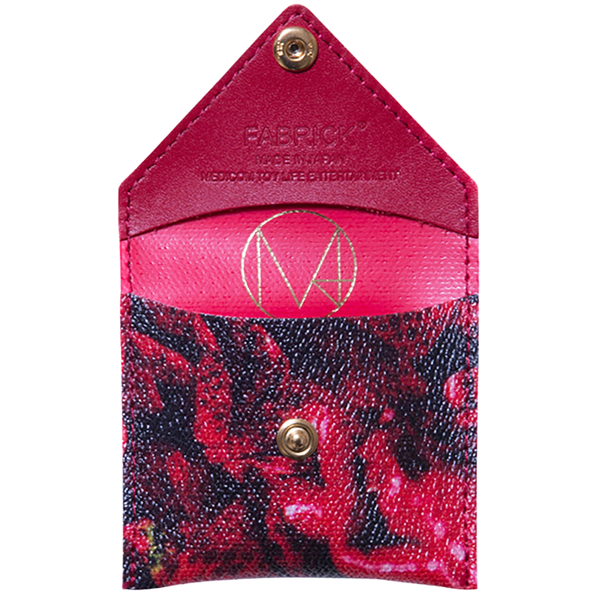 MLE M / mika ninagawa シリーズ『LEATHER ROSE』 COIN CASE