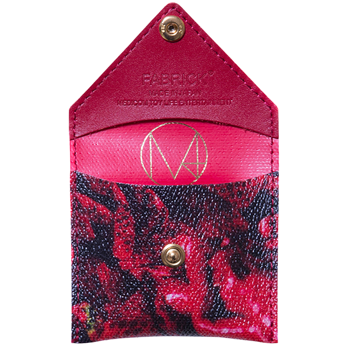 MLE M / mika ninagawa シリーズ『LEATHER ROSE』 COIN CASE