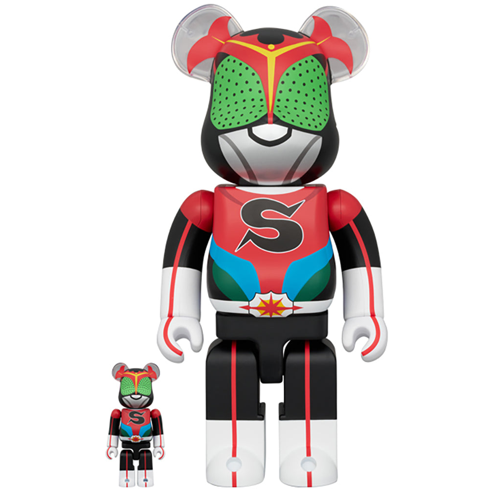 BE@RBRICK 仮面ライダーストロンガー 100％ & 400％_0