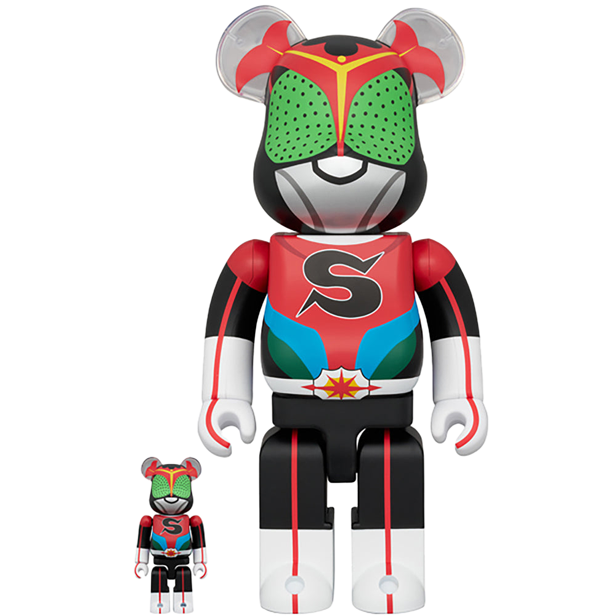 BE@RBRICK 仮面ライダーストロンガー 100％ & 400％