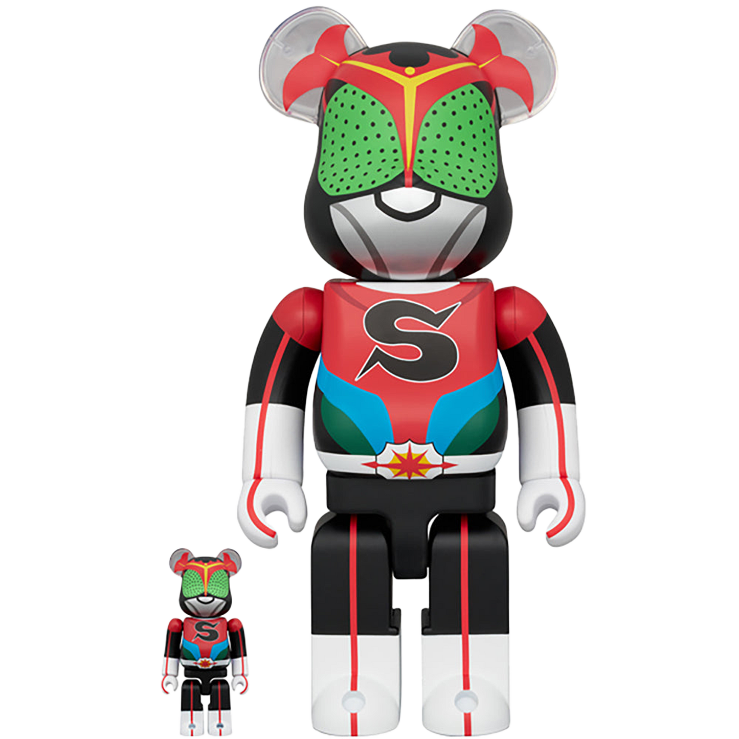 BE@RBRICK 仮面ライダーストロンガー 100％ & 400％
