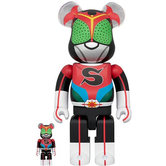 BE@RBRICK 仮面ライダーストロンガー 100％ & 400％