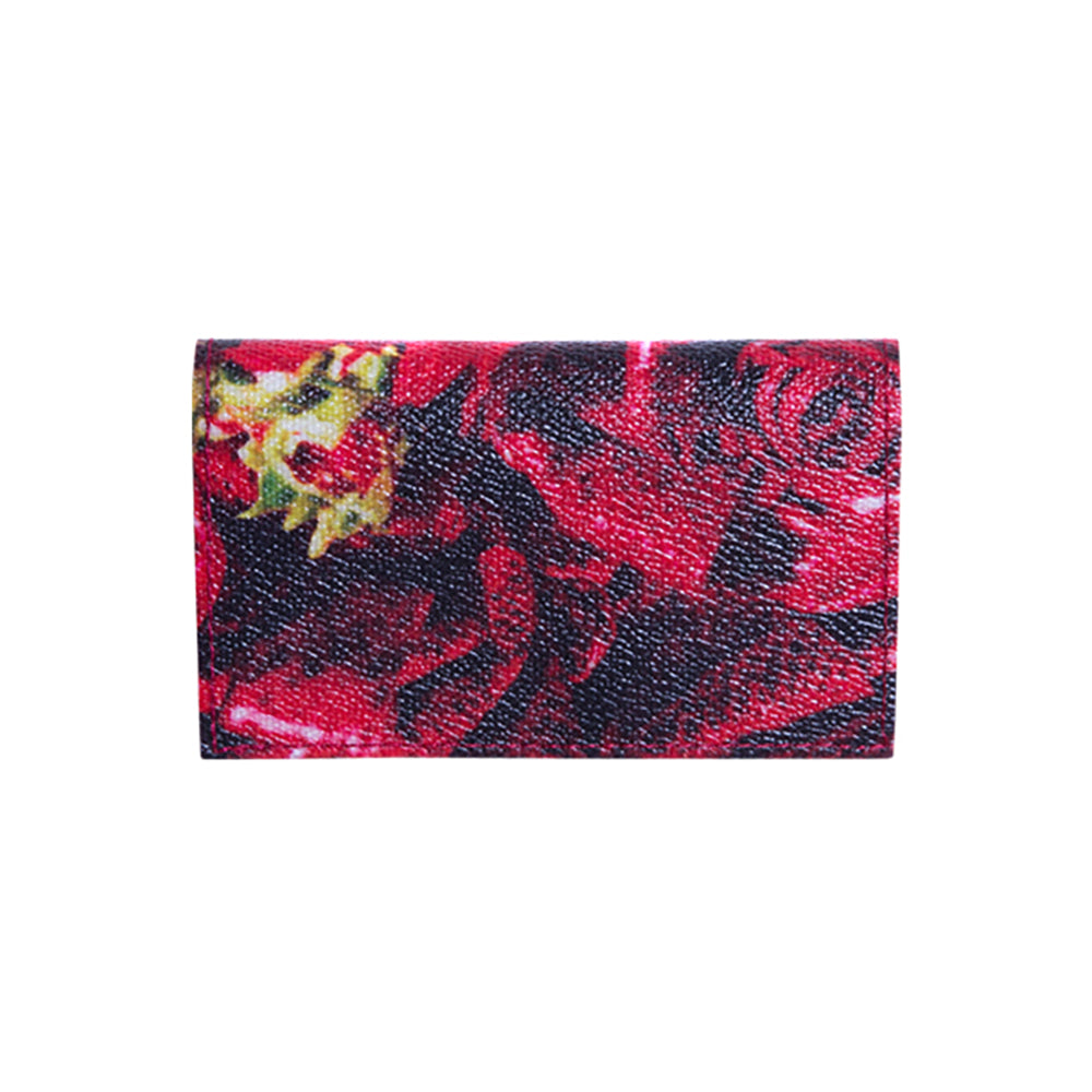 MLE M / mika ninagawa シリーズ『LEATHER ROSE』 CARD CASE_0